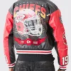 NFL Kansas City Chiefs Leather Varsity Jacket