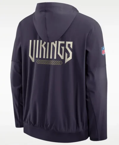 NFL Minnesota Vikings Rivalries Sideline Nike Hooded Anorak Jacket