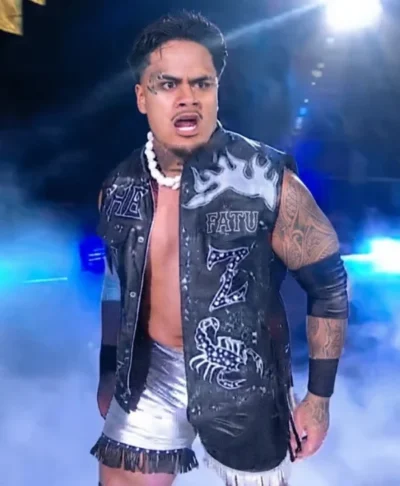 NXT Heatwave Jey Uso Zilla Fatu Black Vest