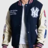 NY Yankees Starter Navy 50th Year Varsity Jacket