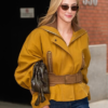 NYC Lili Reinhart Mustard Utility Jacket
