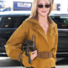 NYC Lili Reinhart Mustard Utility Jacket
