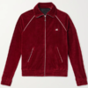 NYC Meek Mill Celine Burgundy Track Jacket