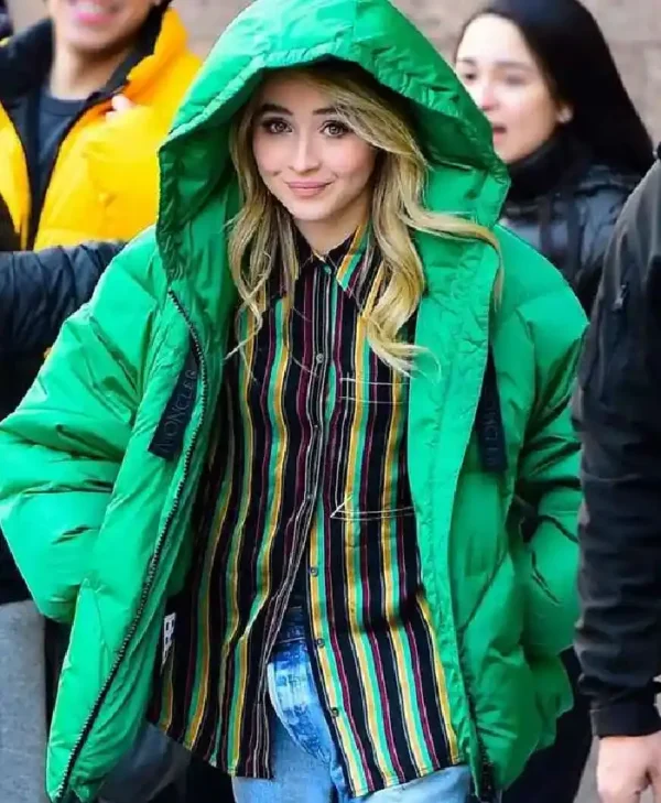 NYC Street Style Sabrina Carpenter Jacket