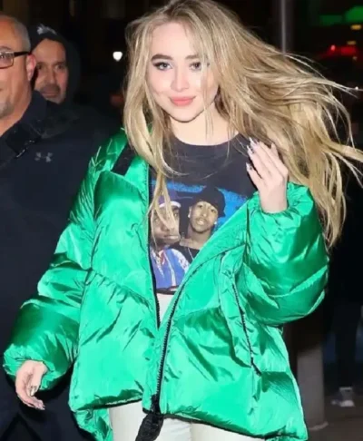 NYC Street Style Sabrina Carpenter Jacket