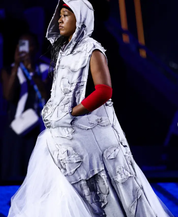 Naomi Osaka US Open 2026 Custom Hooded Gown