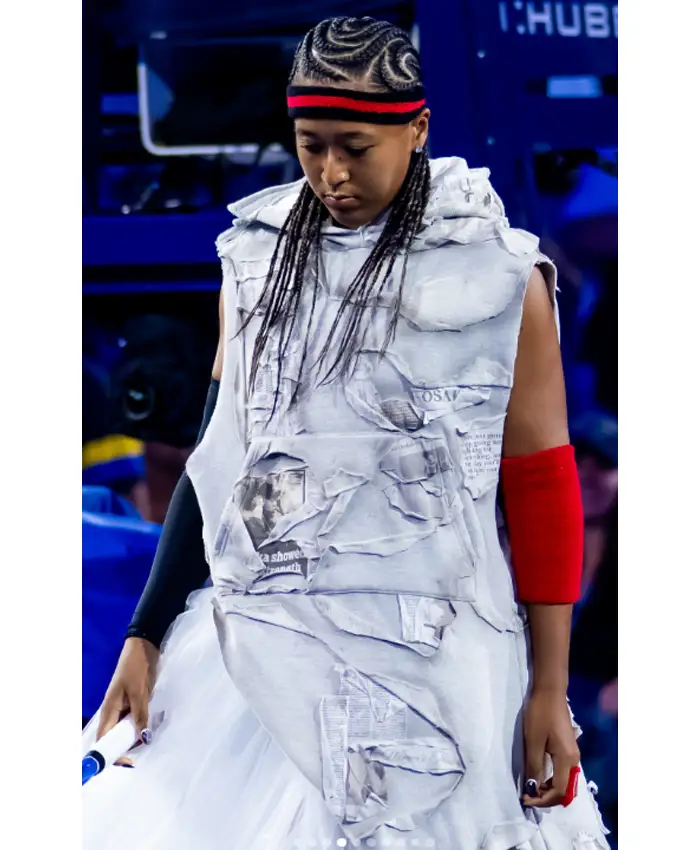 Naomi Osaka US Open 2026 Custom Hooded Gown