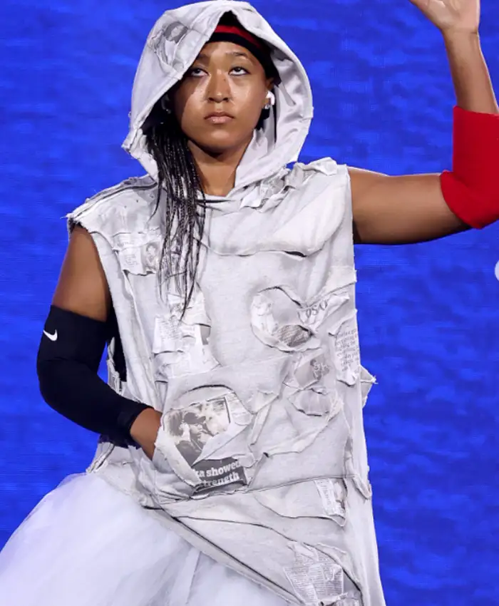 Naomi Osaka US Open 2026 Custom Hooded Gown