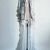 Naomi Osaka US Open Second Round White Flair Jacket