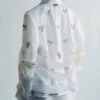Naomi Osaka US Open Second Round White Flair Jacket
