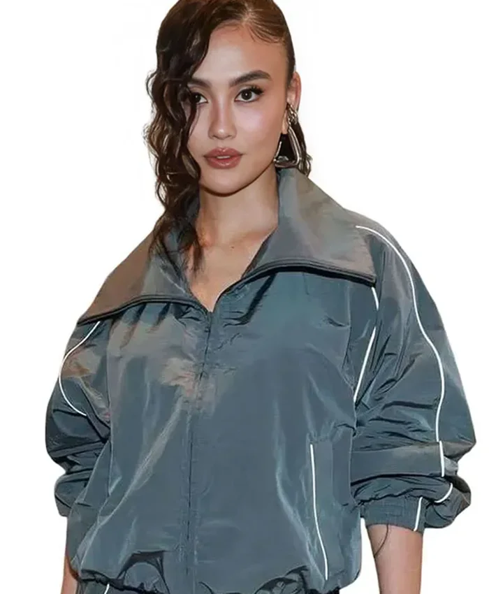 Neagley 2026 Agnez Mo Gray Track Jacket