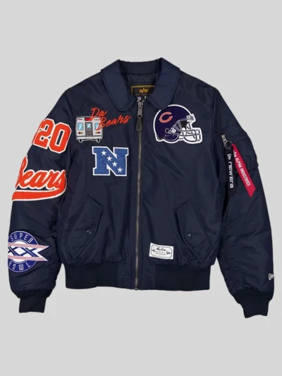 New Era x Alpha Industries Chicago Bears MA-1 Bomber Jacket