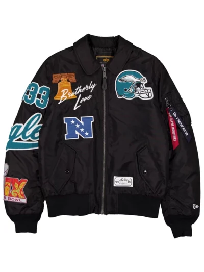 New-Era-x-Alpha-Industries-Eagles-MA-1-Black-Bomber-Jacket.webp