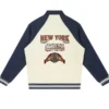 New York Basketball Wool Leather Champions Jacket