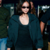 New York City Jennie Dark Green Bomber Jacket