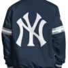 New York Yankees Starter Navy Satin Varsity Jacket