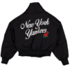 New York Yankees x Alpha x New Era Black Shawl Collar Flight Jacket