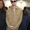 Nico O’Reilly Tan Checkered Wool Blend Jacket