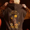 Nightmare Before Christmas Floral Varsity Jacket