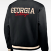 Nike Georgia Legacy College Full-Snap Black Bomber Jacket