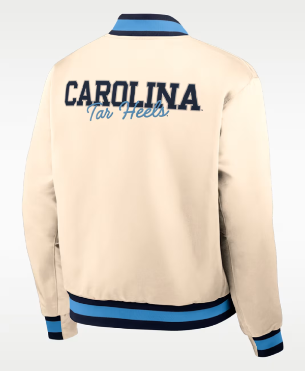 Nike North Carolina Legacy Full-Snap Bomber Jacket