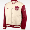 Nike Oklahoma Legacy College Full-Snap Bomber Jacket