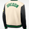 Nike Oregon Legacy College Full-Snap Bomber Jacket
