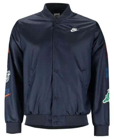 Nike Sportswear Club Men’s Navy Varsity Jacket