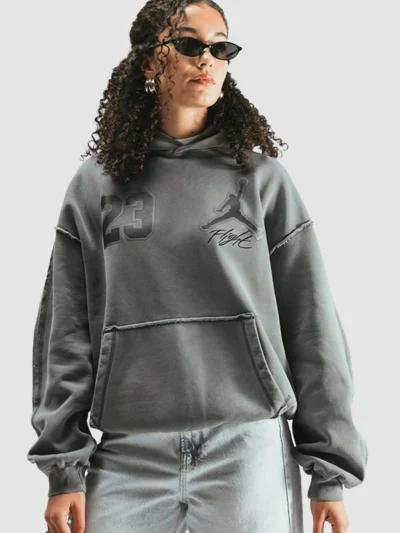 Nike x Jordan London Charcoal Gray Hoodie