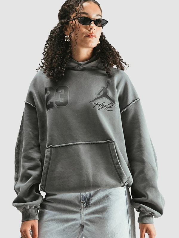 Nike x Jordan London Charcoal Gray Hoodie