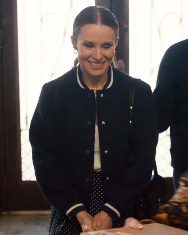 Nobody Wants This Joanne Black Varsity Bomber Jacket