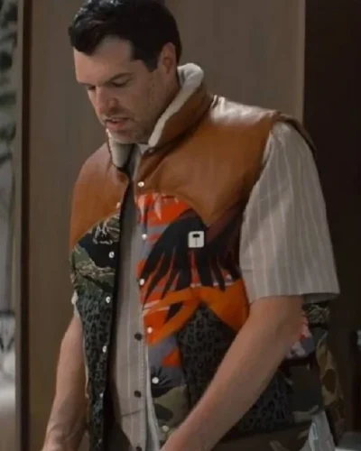 Nobody Wants This Sasha Roklov Multicolor Puffer Vest