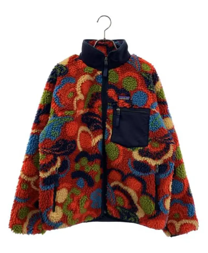 North Of North S02 Bailey Poching Red Fleece Jacket
