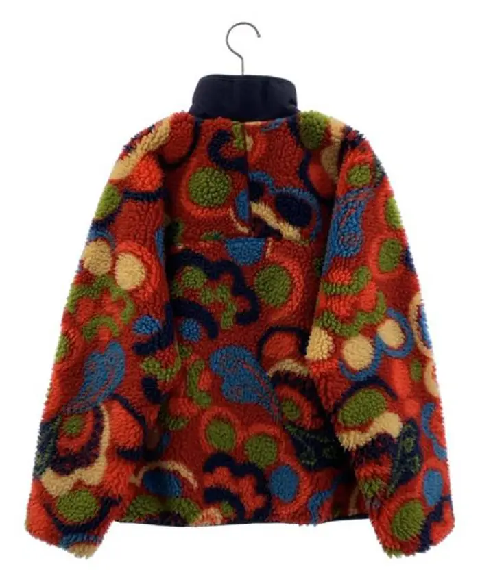 North Of North S02 Bailey Poching Red Fleece Jacket