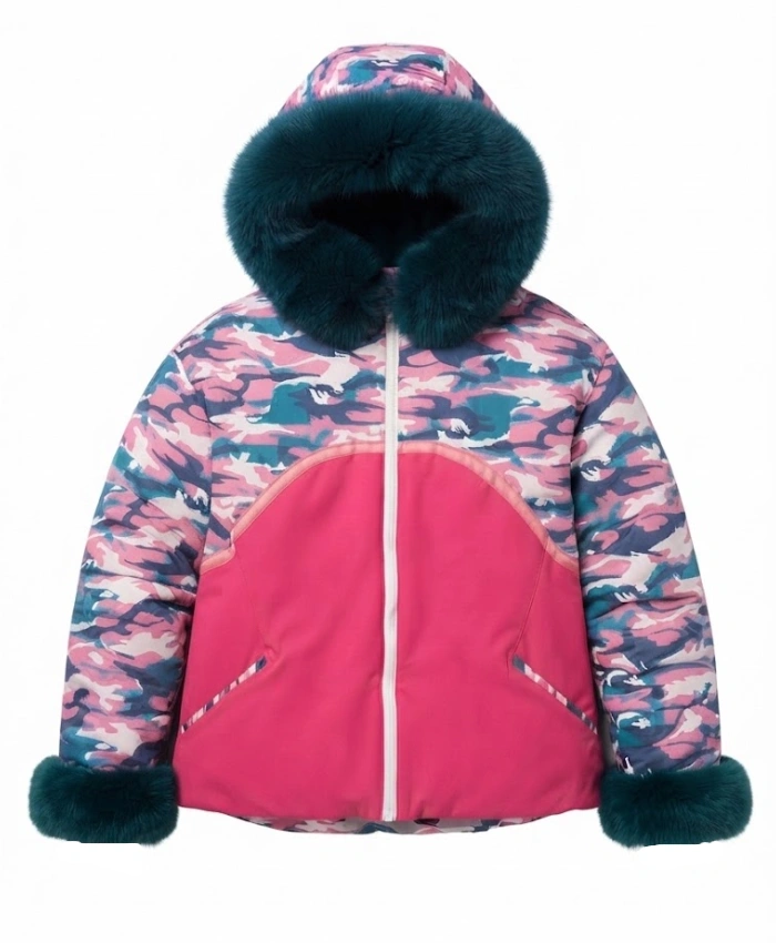 North Of North S02 Zorga Qaunaq Camouflage Puffer Jacket