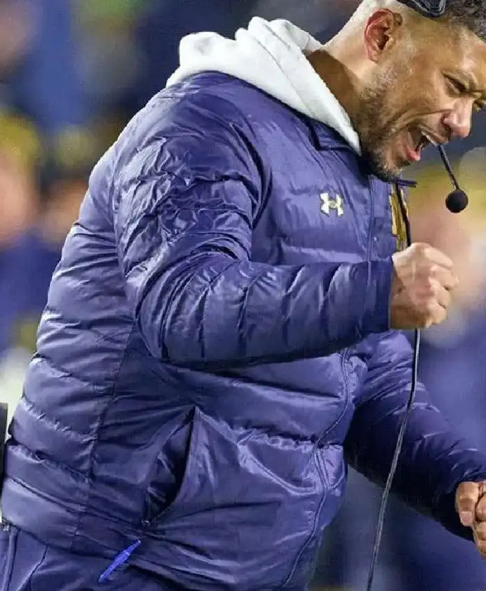 Notre Dame Marcus Freeman Jacket