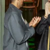 Novak Djokovic Club Lacoste NY Grey Jacket
