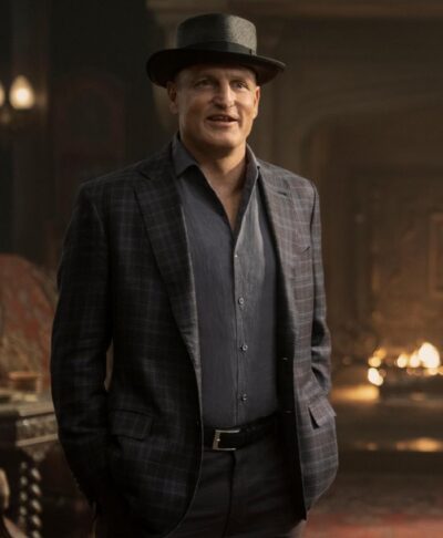 Now You See Me 2025 Woody Harrelson Plaid Blazer