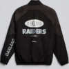 Oakland Raiders lululemon Men’s Black Nylon Oversized Track Jacket