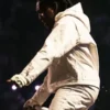 Octane Tour Don Toliver Hooded Technical White Jacket