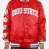 Ohio State Buckeyes Starter Satin Bomber Jacket