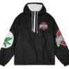 Ohio State Buckeyes Windbreaker Black Jacket