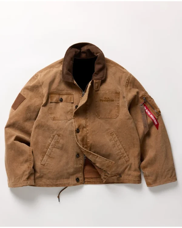 Old Forester Alpha Industries Jacket
