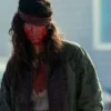 Onslaught 2026 Adria Arjona Olive Green Jacket