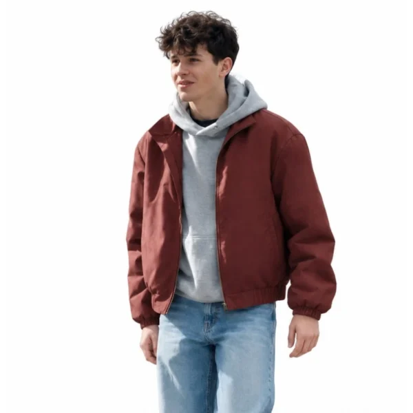 Otto Farrant Ghosts The Possession of Button House Burgundy Jacket
