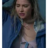 Outer Banks S05 Sarah Cameron Blue Hooded Jacket