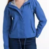 Outer Banks S05 Sarah Cameron Blue Hooded Jacket