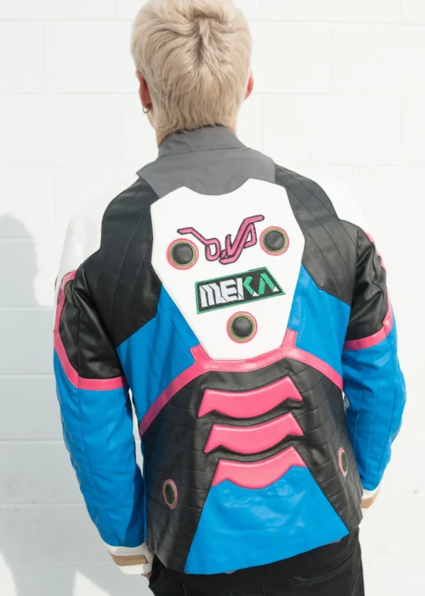 Overwatch Hana Song Dva Leather Jacket