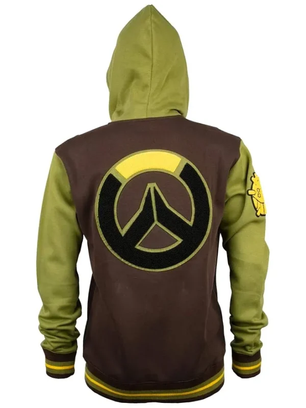 Overwatch Junkrat Real Leather Biker Jacket