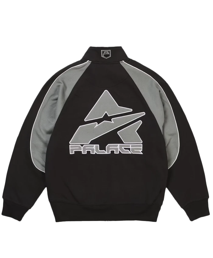 Palace x Avirex Black Track Top Jacket